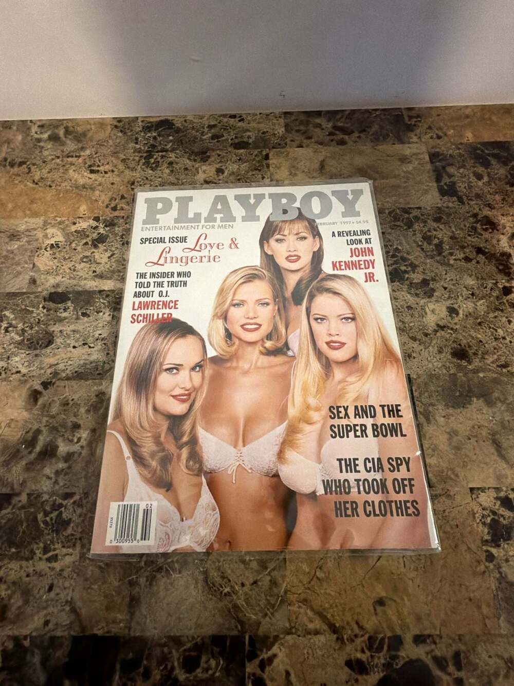 Playboy Magazine February 1997 Love & Lingerie Special Issue